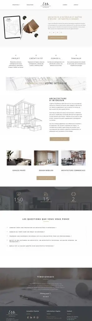 UI web design, Wordpress, JetEngine