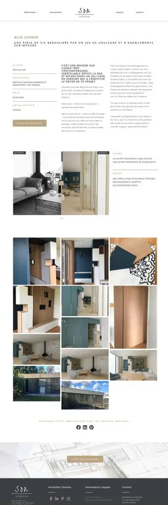 UI web design, Wordpress, Jetengine
